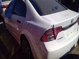 2010 CIVIC WHITE VP 1.8 VTEC AT  A24015